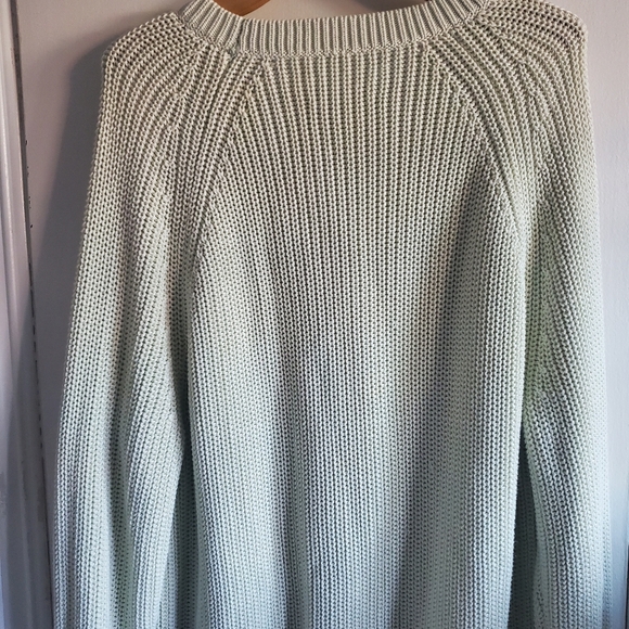 Tory Burch Sport Women's Chunky Knit Cotton Blend Sweater Size S Oversized Fall - Picture 7 of 16